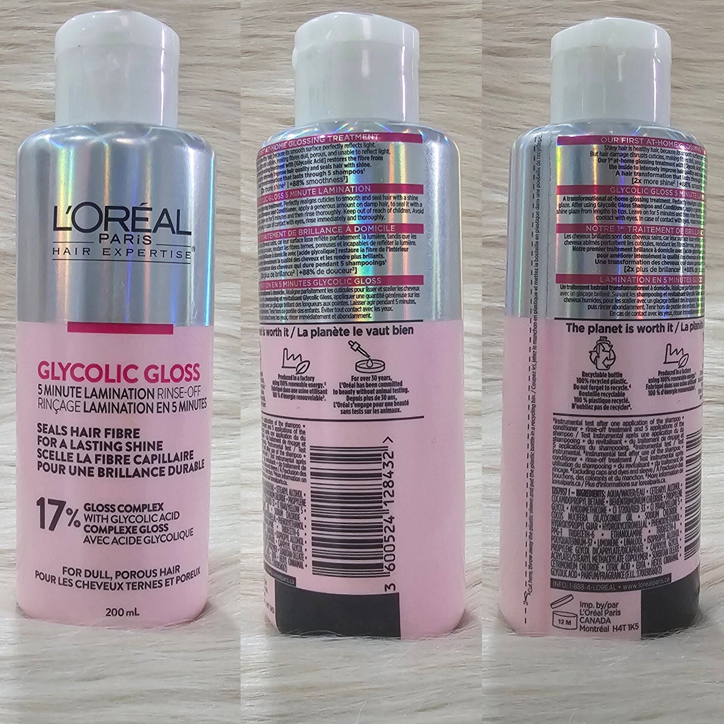L’Oréal Paris Glycolic Gloss Shampoo 200ml