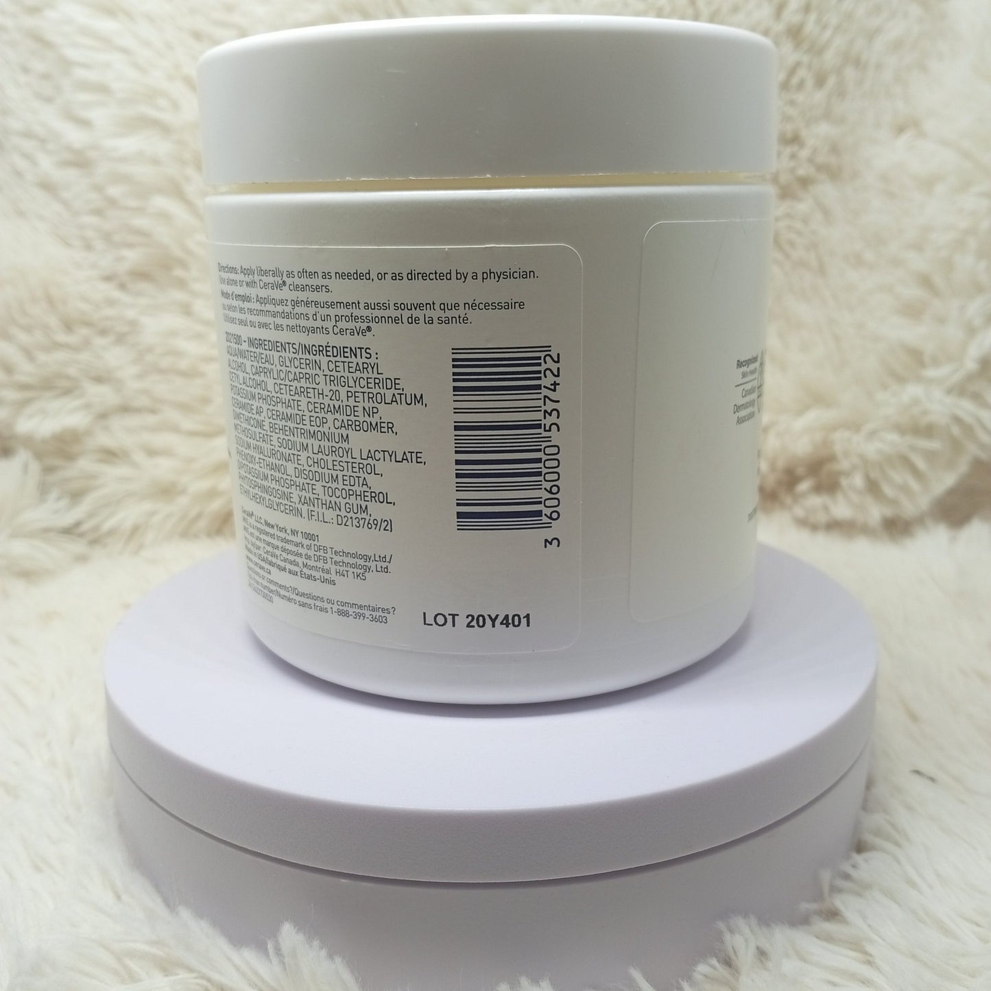 CeraVe Moisturizing Cream 453g – Face & Body Dry Skin