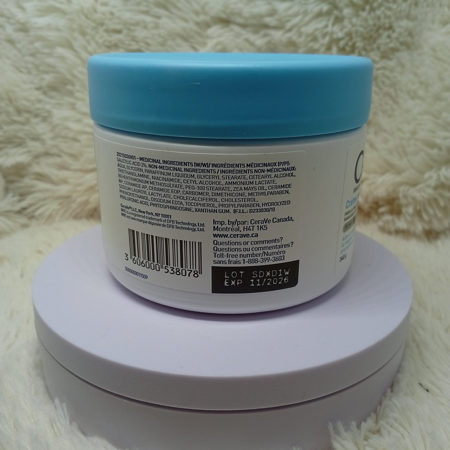 CeraVe SA Cream for Rough &  Bumpy Skin 340g