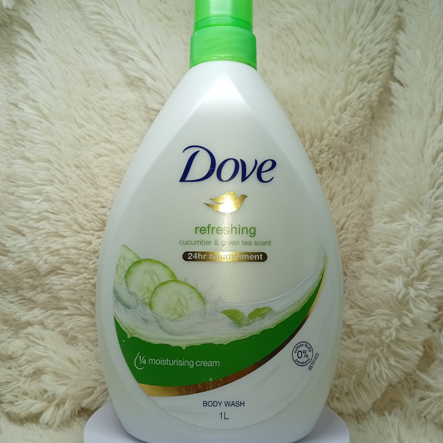 Dove Refreshing Body Wash Cucumber & Green Tea 1L