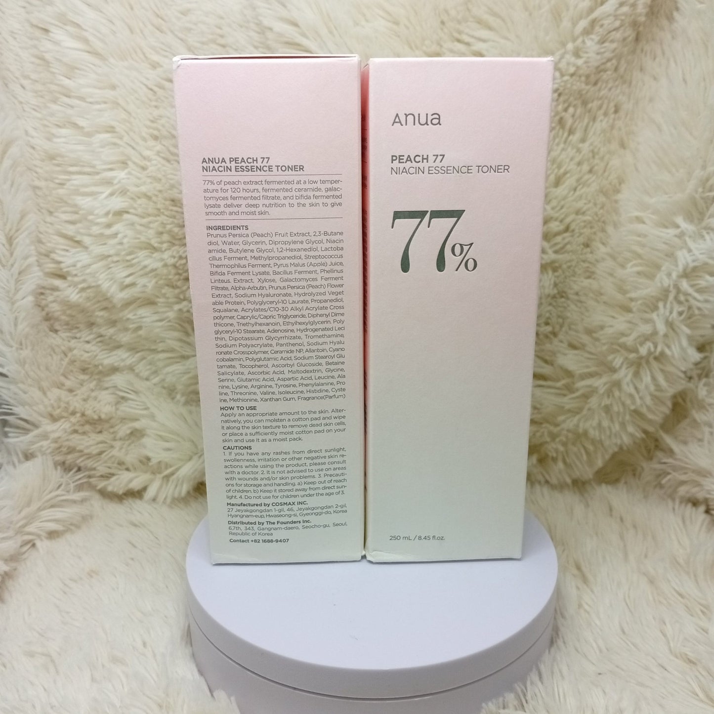 Anua Peach 77 Niacin Essence Toner 250 ml