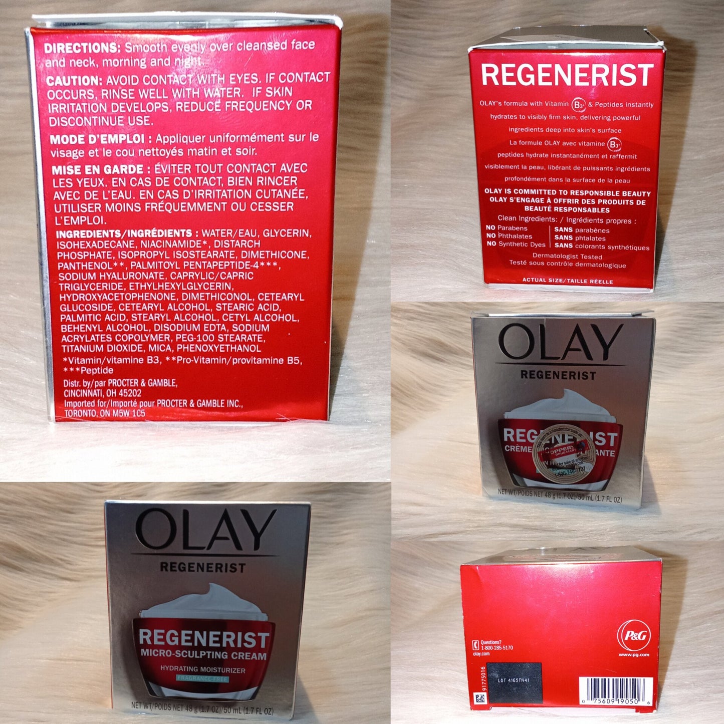 Olay Regenerist Micro-Sculpting Cream Fragrance-Free 50ml
