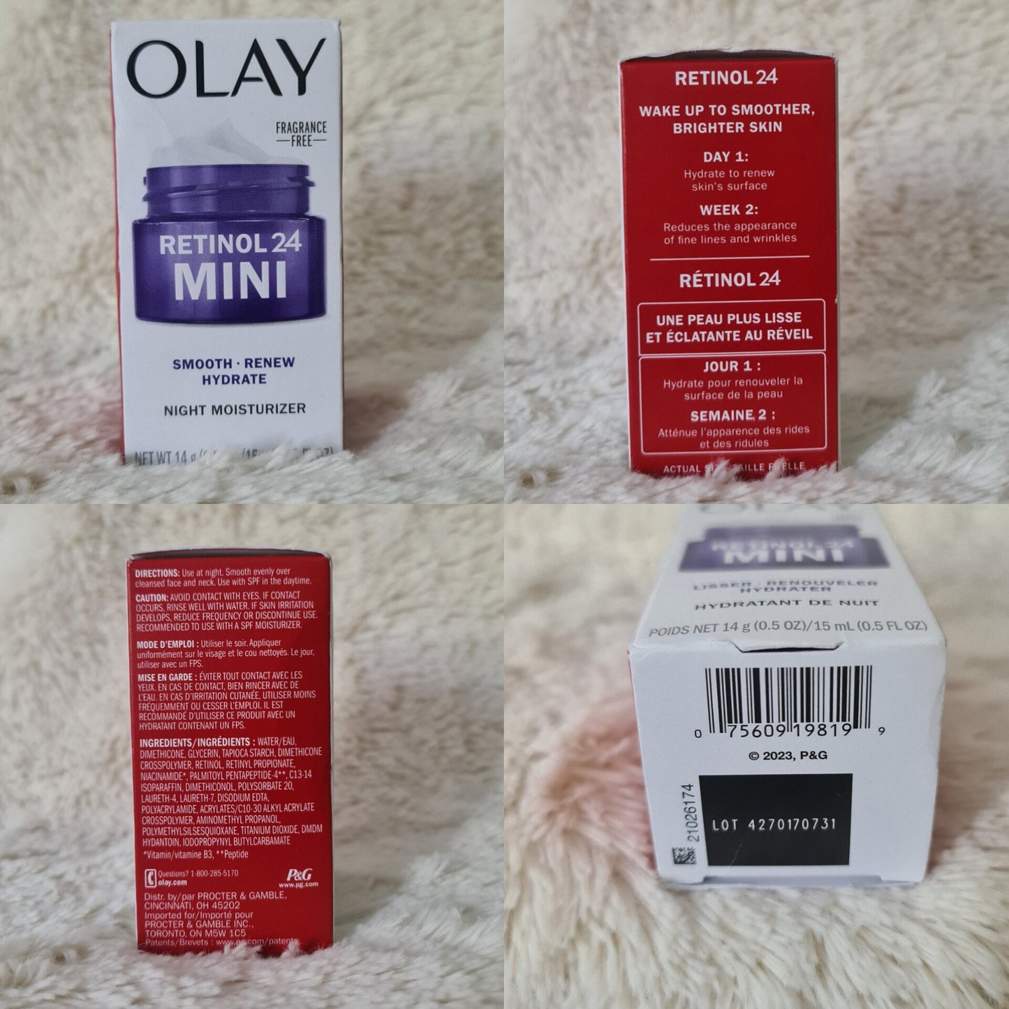 Olay Regenerist Retinol 24 Peptide Night Moisturizer 50ml