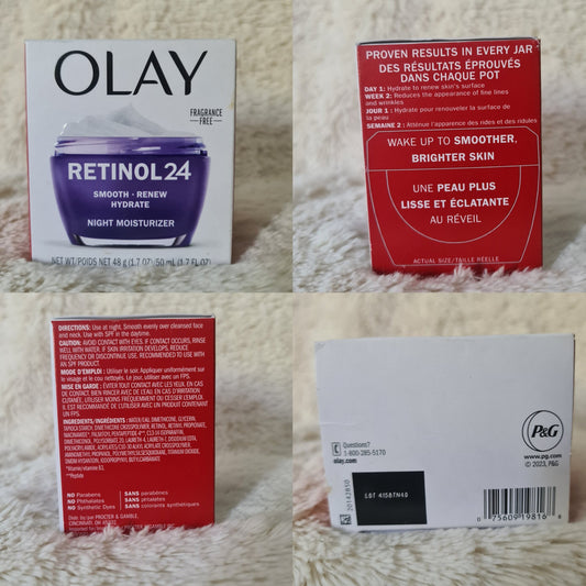 Olay Retinol 24 Night Moisturizer Cream 50ml