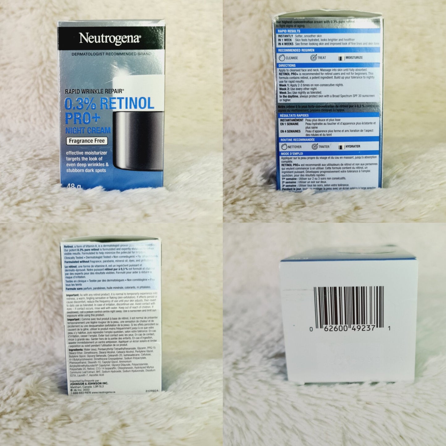 Neutrogena Rapid Wrinkle Repair 0.3% Retinol Pro+ Night Cream – 48g