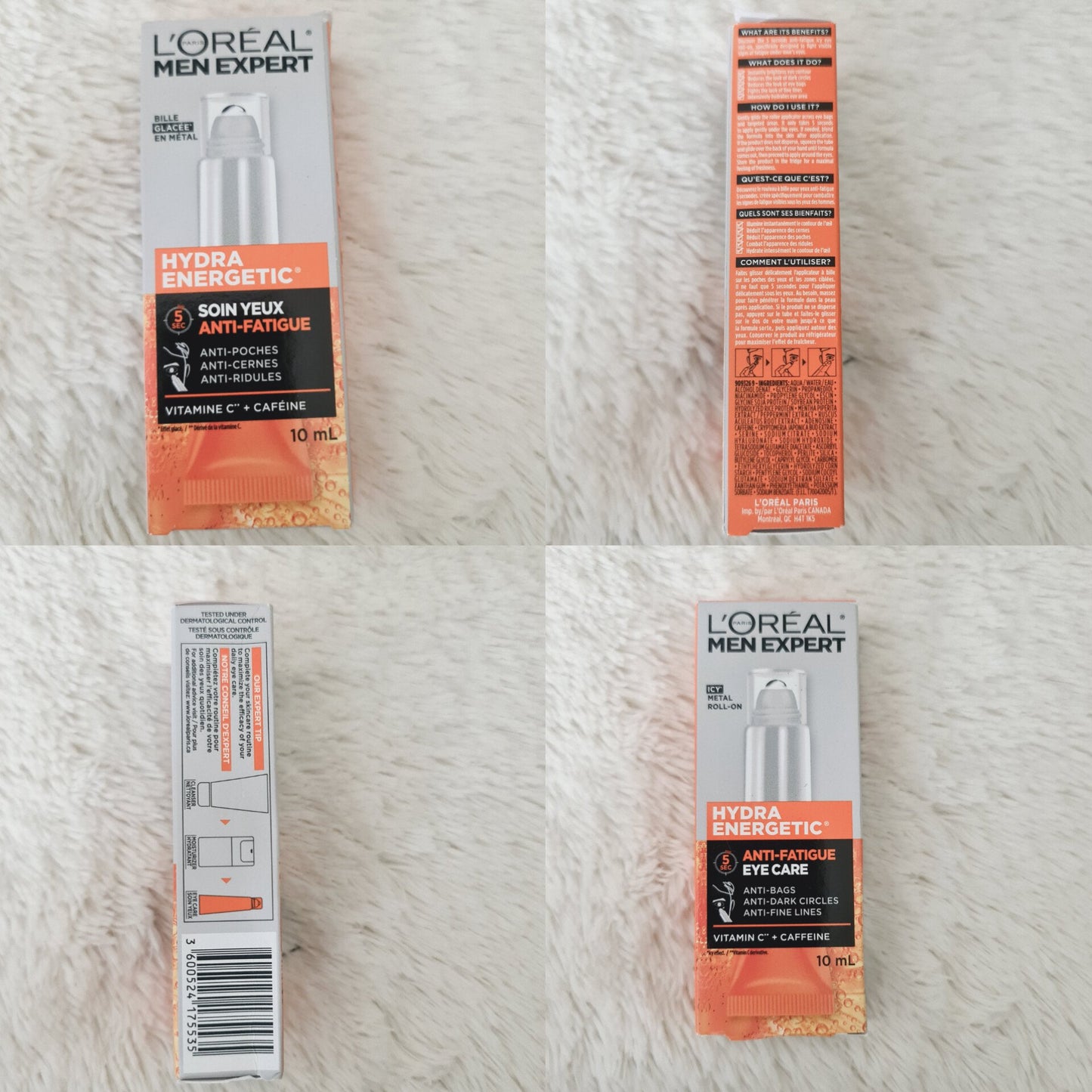 L’Oréal Men Expert Hydra Energetic Eye Cream 10ml