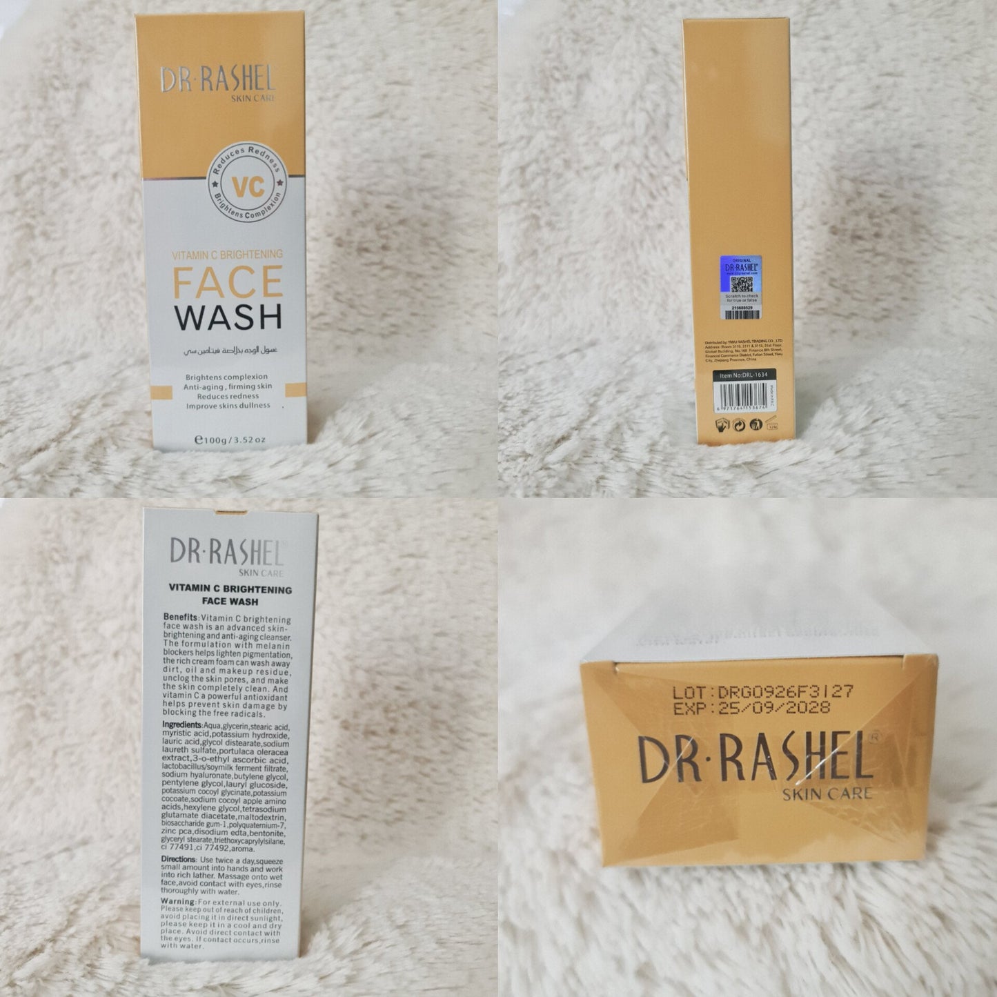 Dr. Rashel Vitamin C Brightening Face Wash 100ml