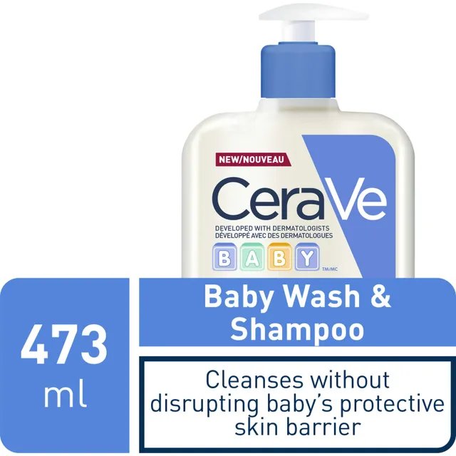 ( Discounted Product ) CeraVe Baby Wash & Shampoo 473ml