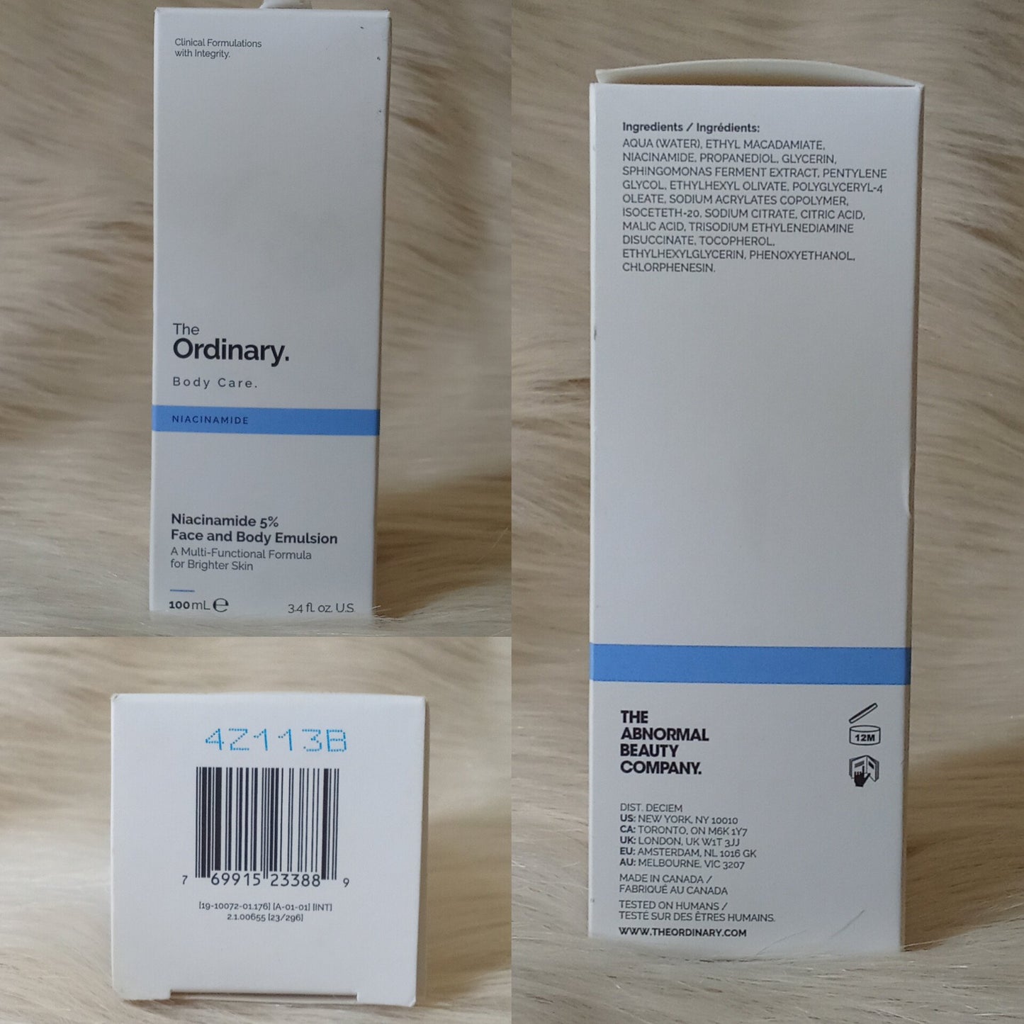The Ordinary Niacinamide 5% Face & Body Emulsion 100ml