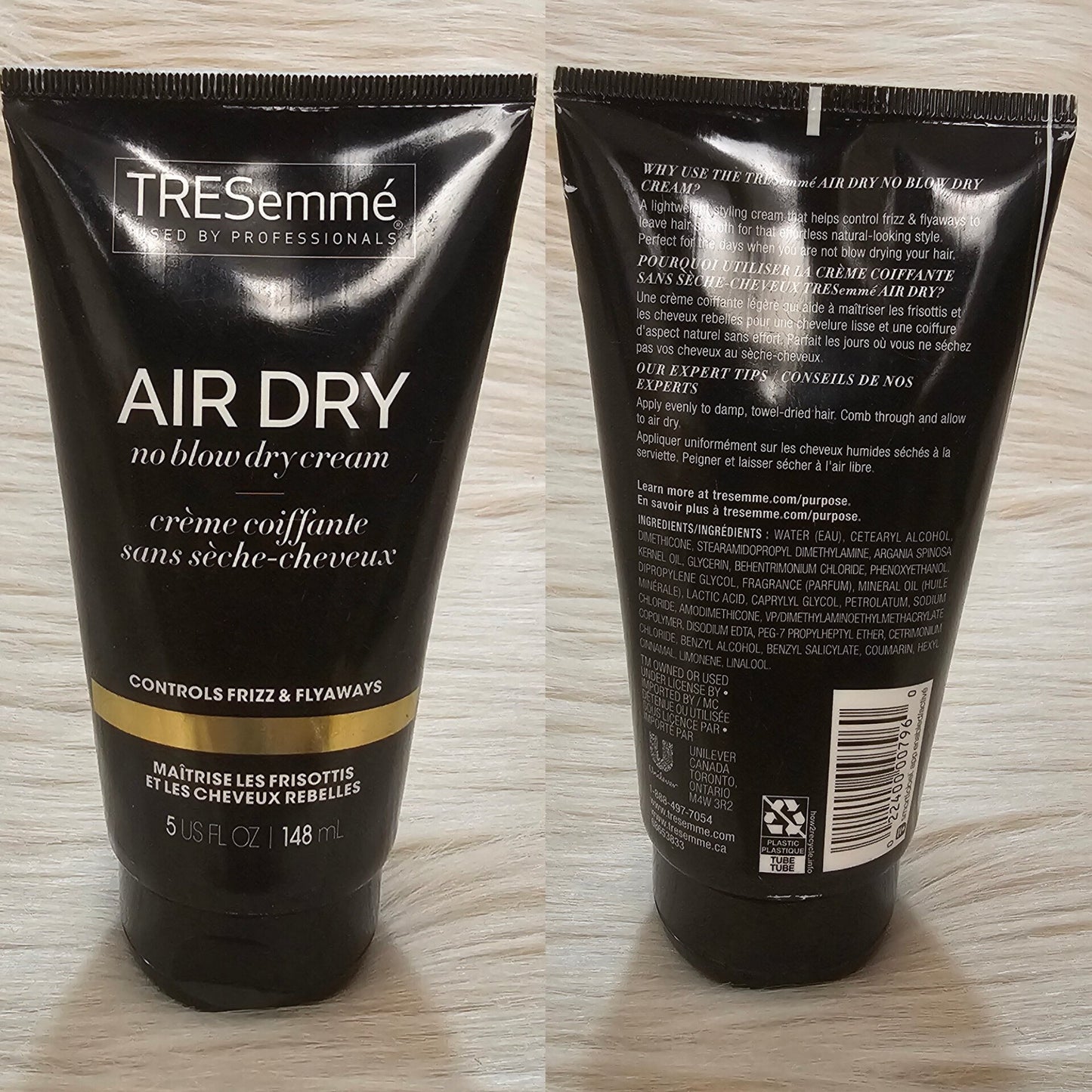 TRESemmé Air Dry No Blow Dry Hair Cream 148ml