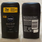 NIVEA Men Deep Black Carbon Dark Wood Deodorant 50ml