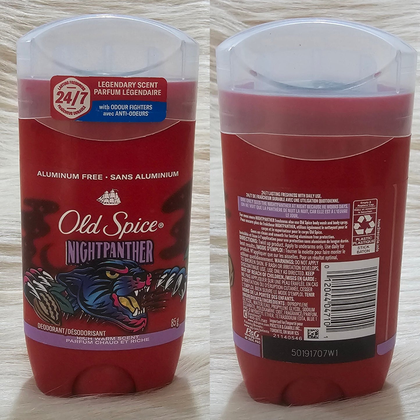 Old Spice NightPanther Deodorant Stick for Men – 85g