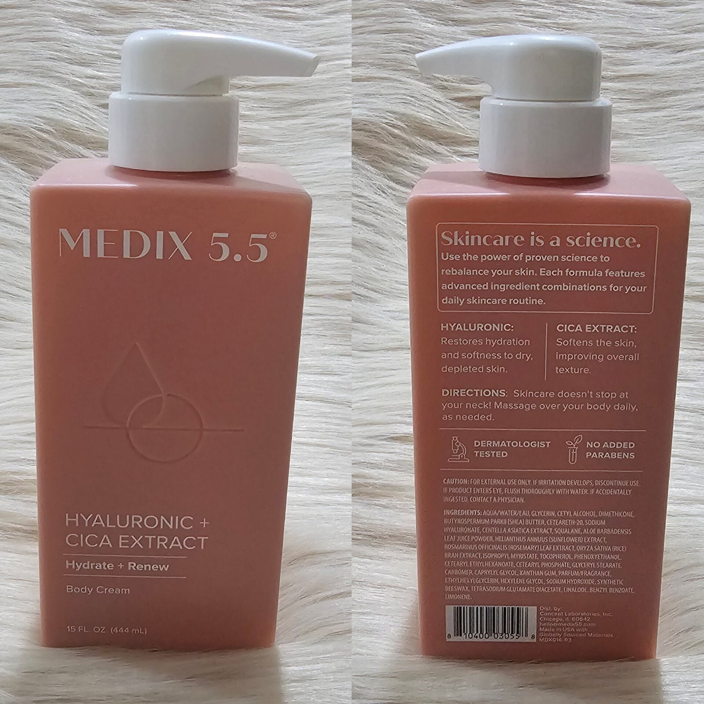 Medix 5.5 Hyaluronic Acid + Vitamin E Cream 444ml