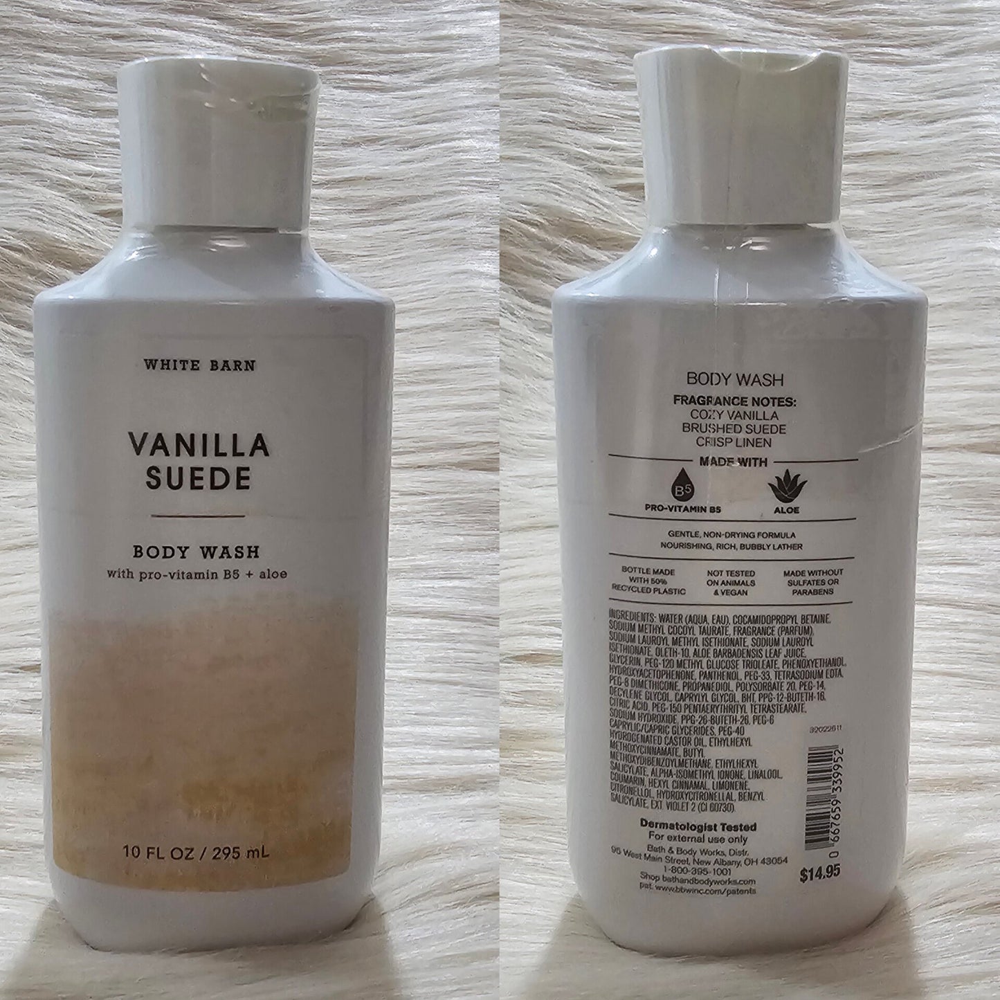 Bath & Body Works Vanilla Suede Body Wash 295ml
