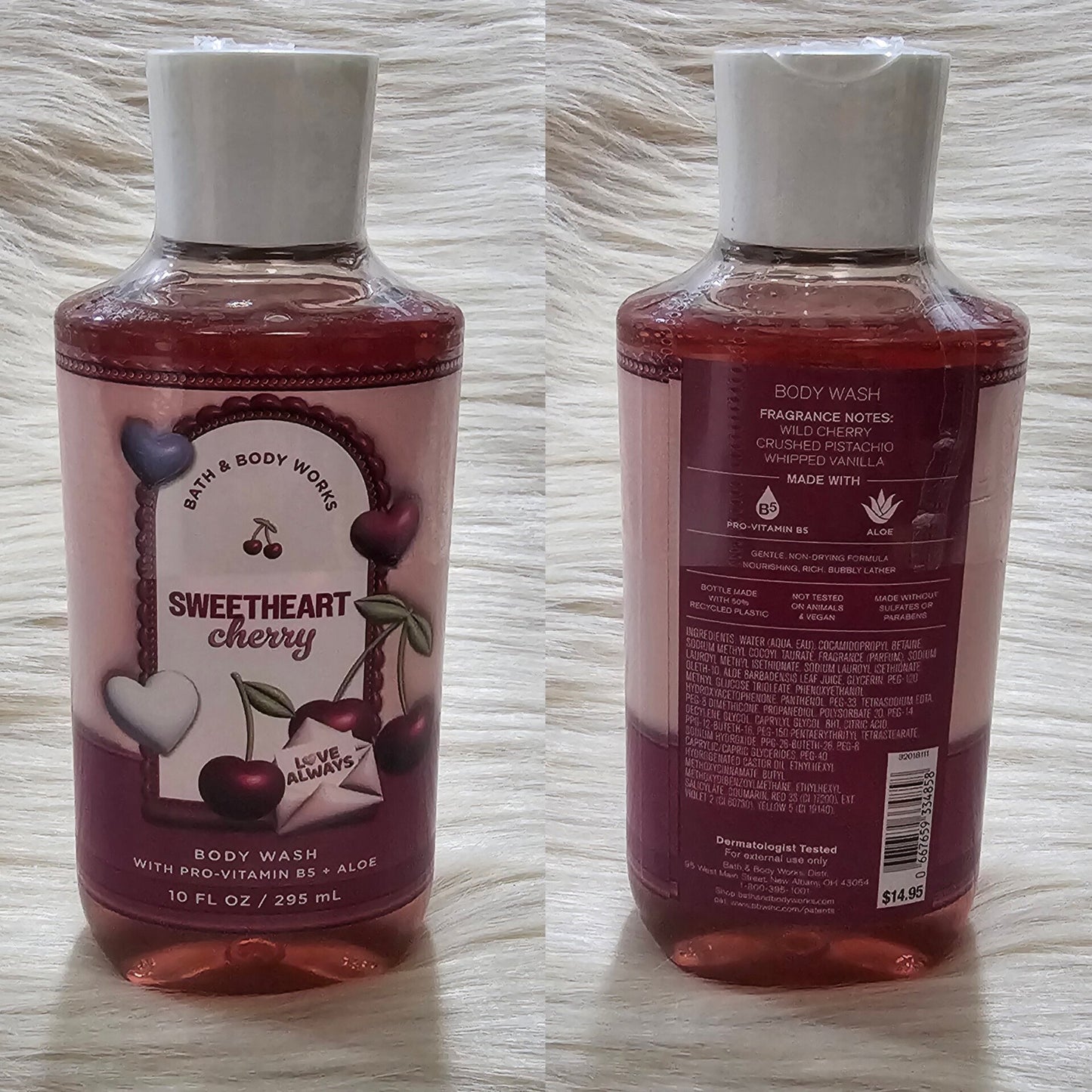 Bath & Body Works Sweetheart Cherry Body Wash 295ml
