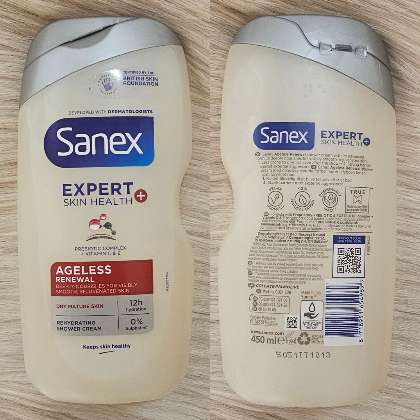 Sanex Moisturizing Shower Gel 450ml