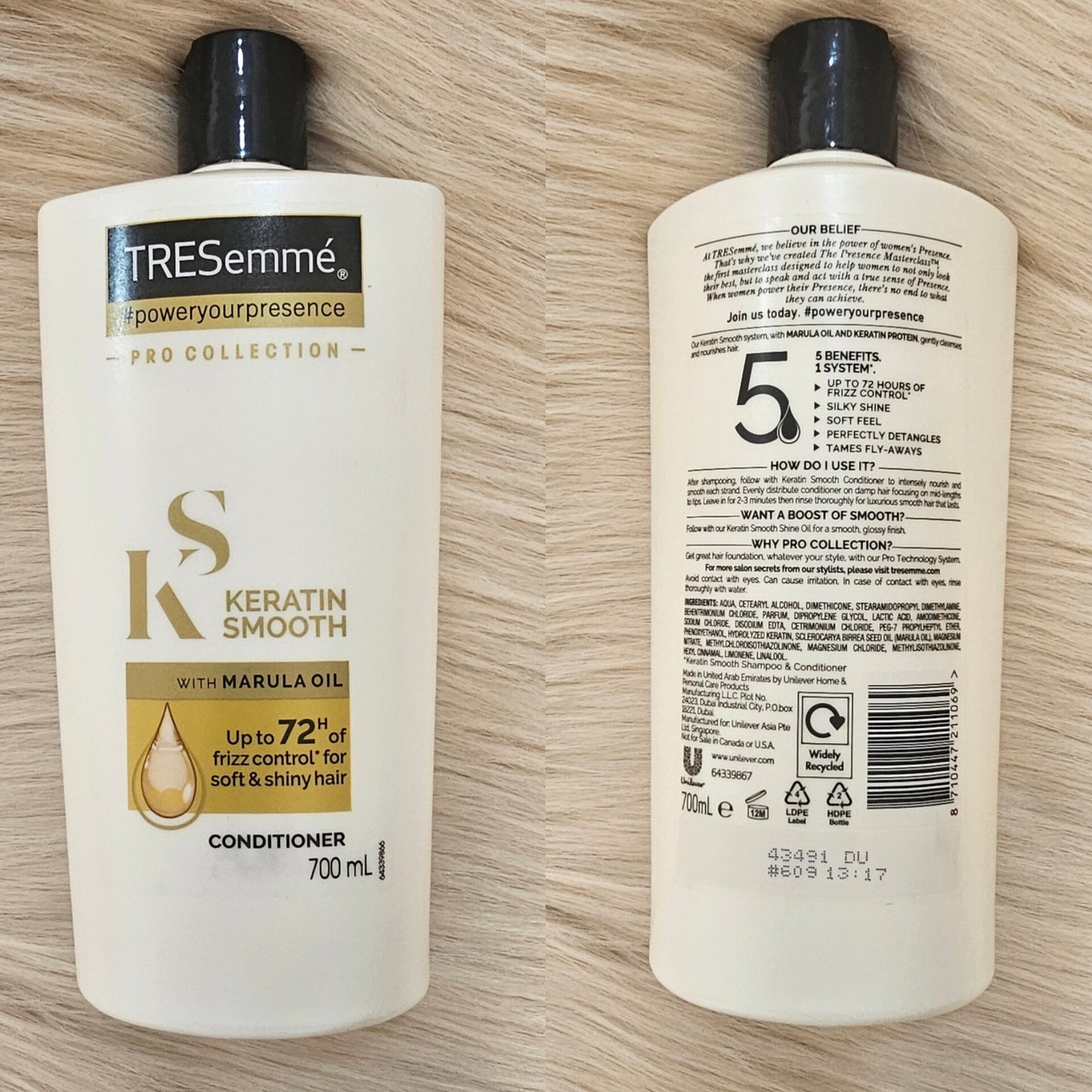 TRESemmé Keratin Smooth Conditioner 700ml