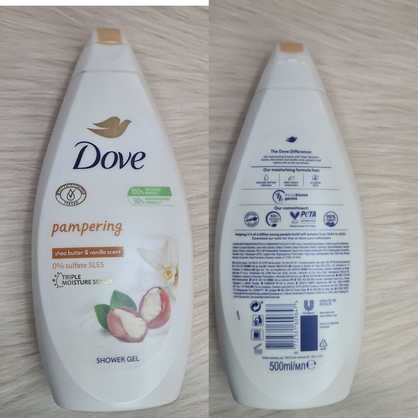 Dove Pampering Shower Gel 500ml