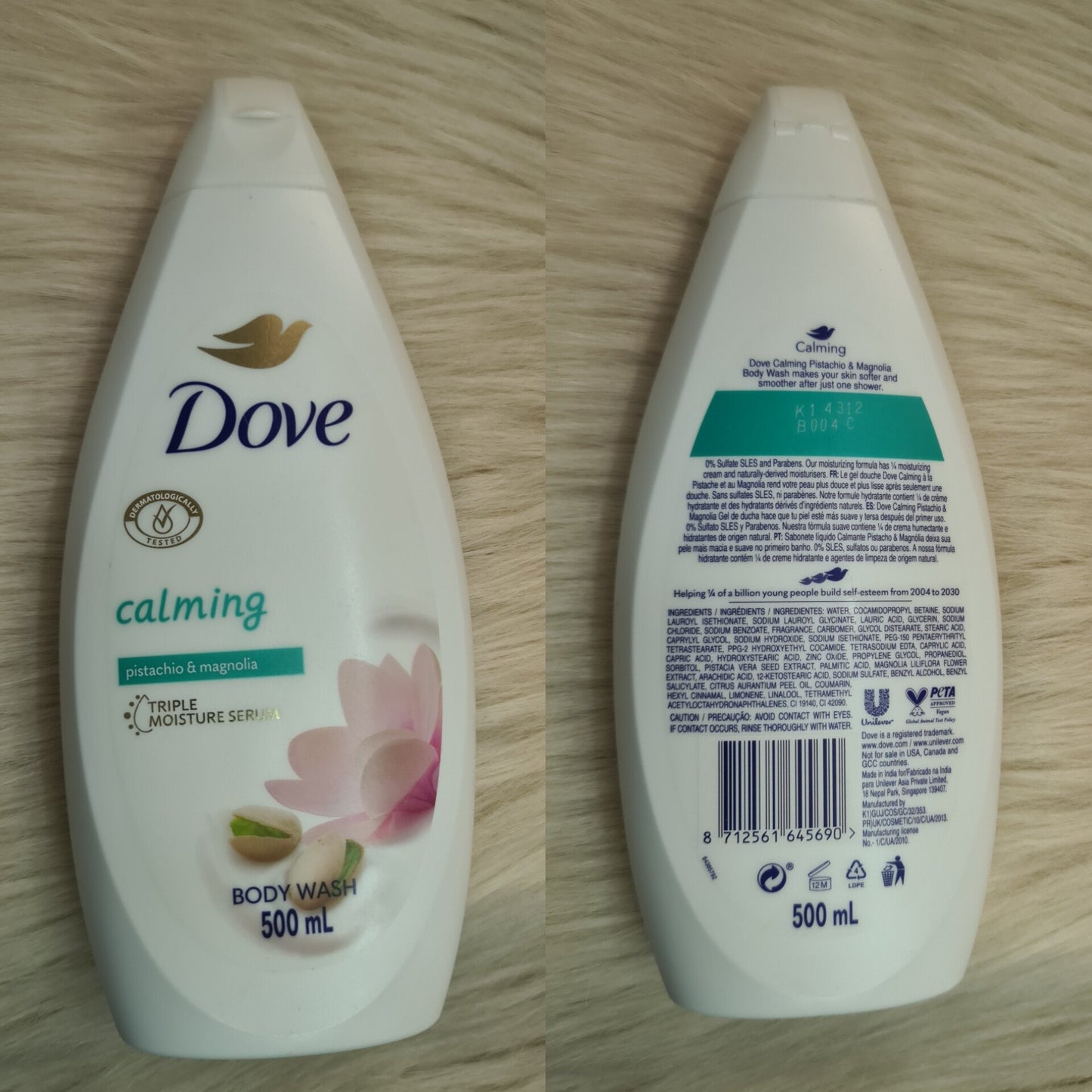 Dove Calming Body Wash 500ml