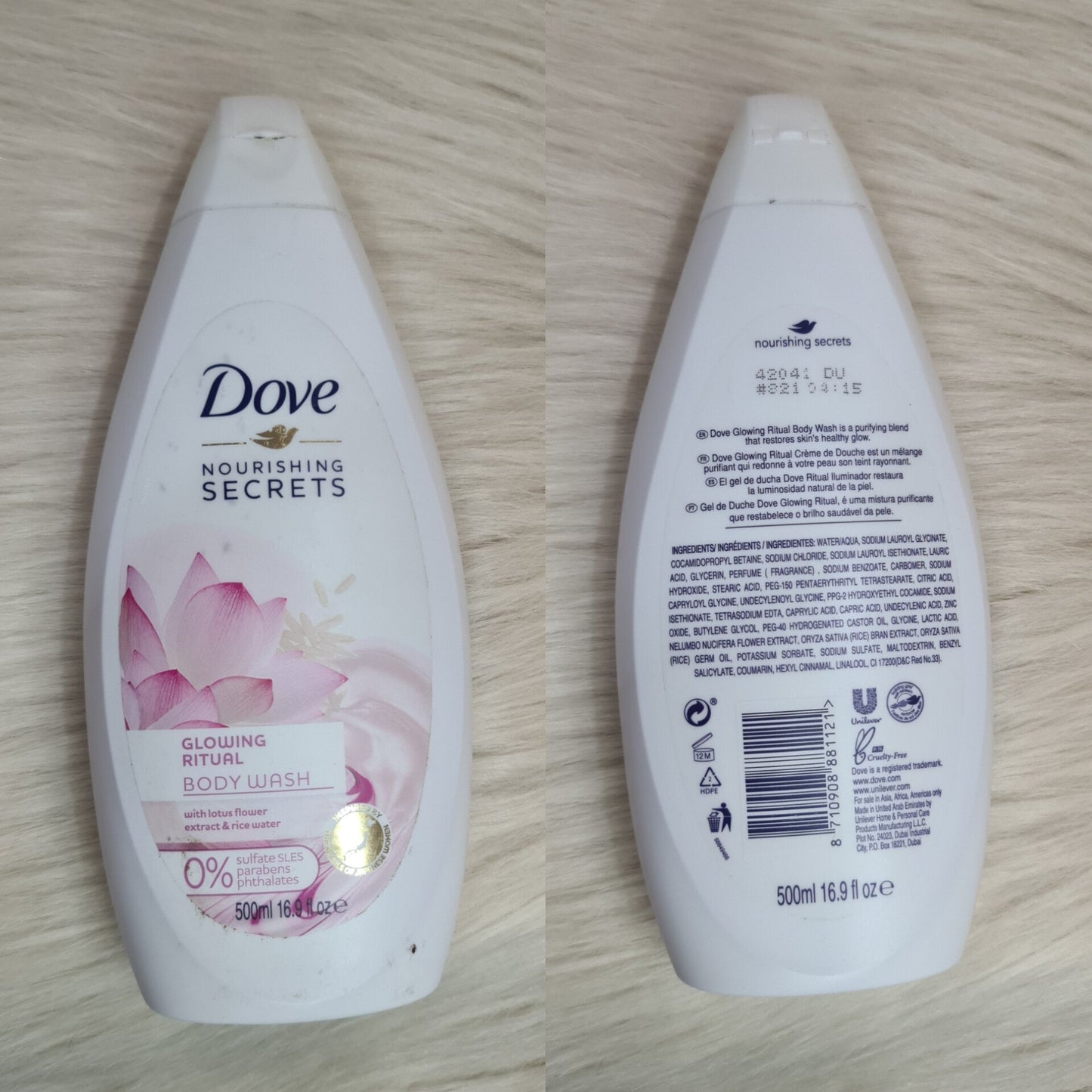 Dove Nourishing Secrets Body Wash 500ml