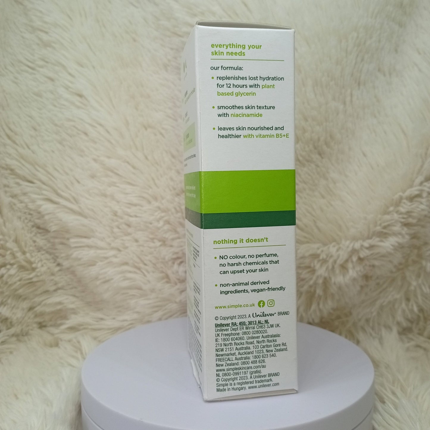 Simple Replenishing Rich Moisturiser 125ml