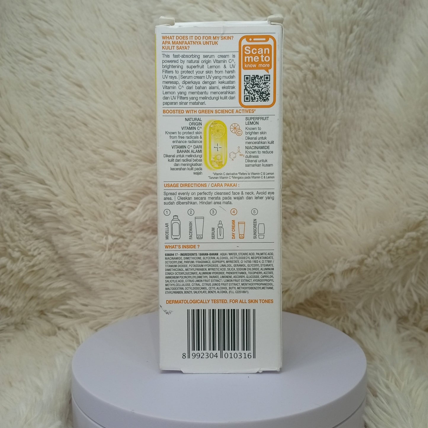 Garnier Vitamin C Serum Cream 40ml