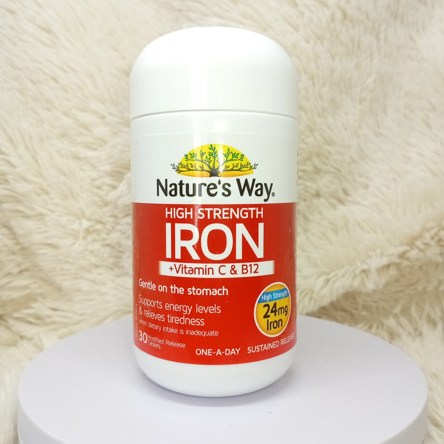 Nature’s Way High Strength Iron 30 Tablets