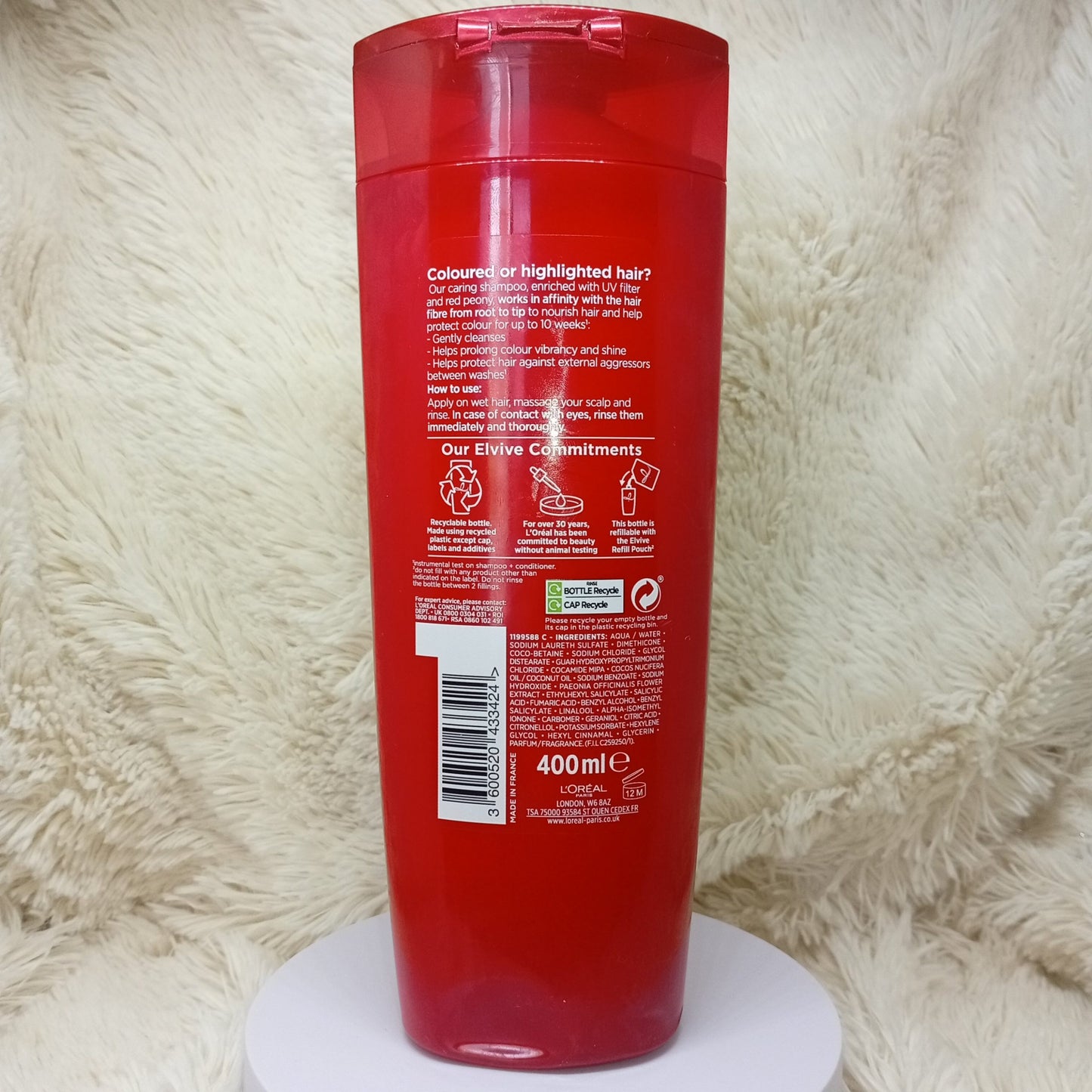 L’Oréal Elvive Colour Protect Shampoo 400ml