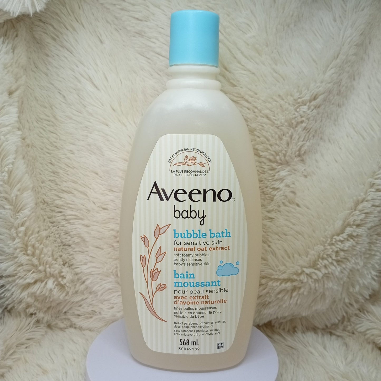 Aveeno Baby Bubble Bath 568ml – Gentle Oat Care