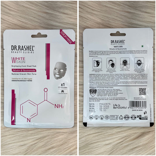 Dr. Rashel Age White Skin Sheet Mask with Serum