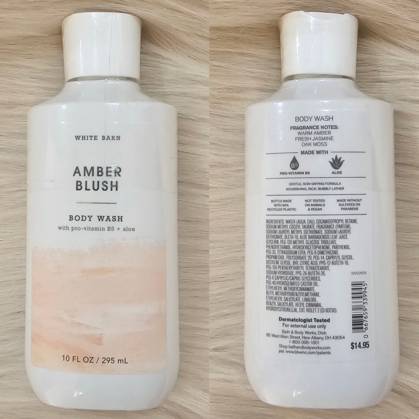 Bath & Body Works Amber Blush Body Wash 295ml