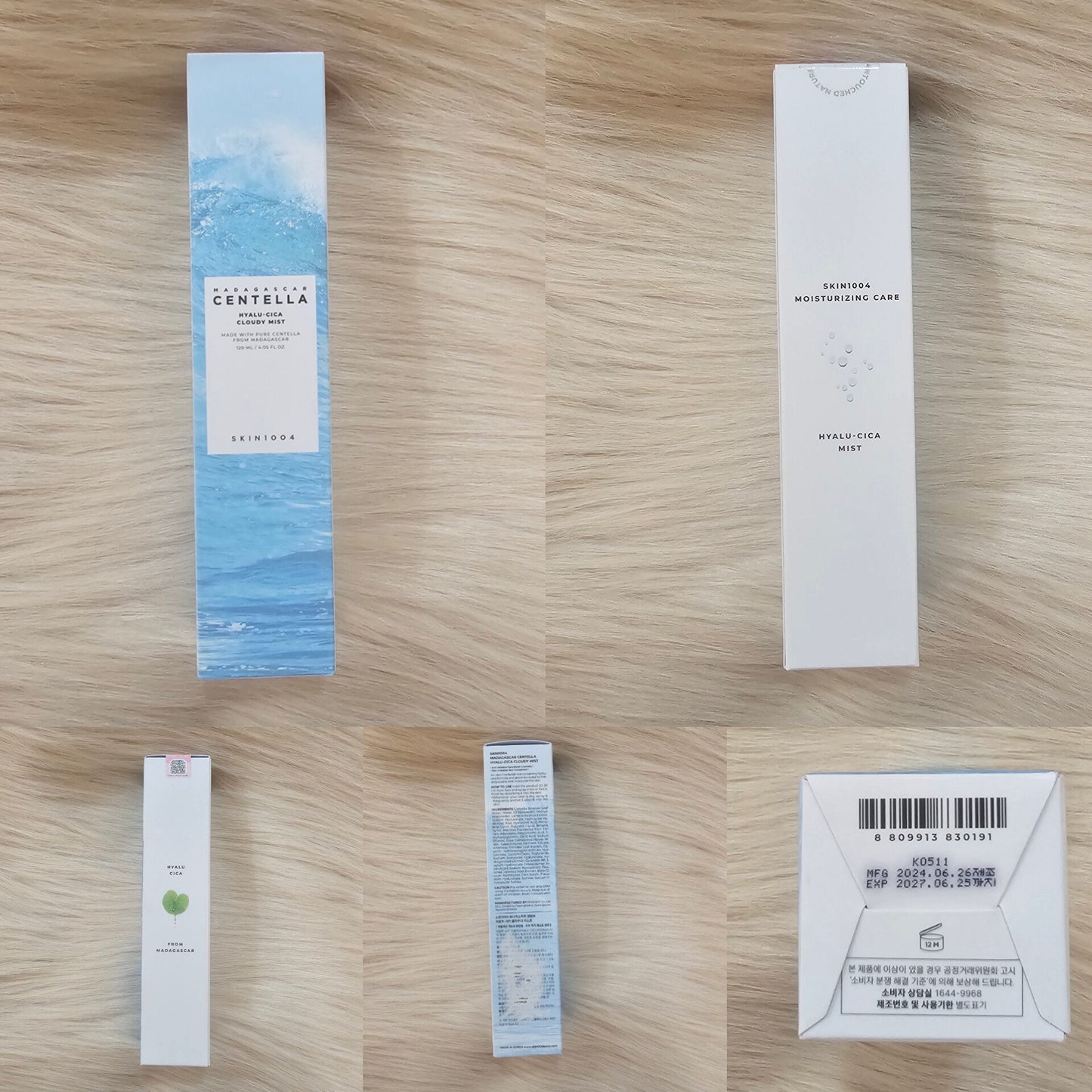 SKIN1004 Madagascar Centella Hyalu-Cica Cloudy Mist 120ml