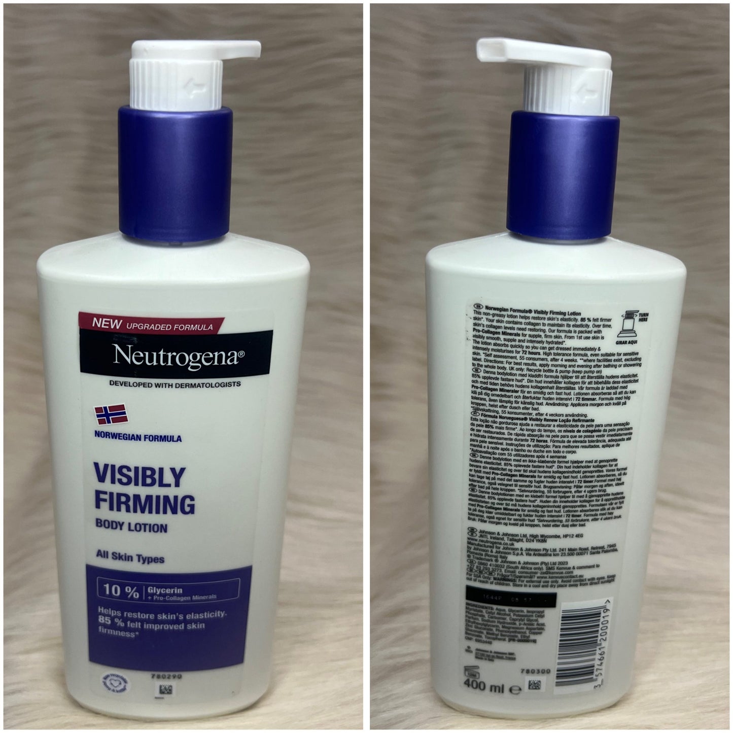 Neutrogena Norwegian Formula Visibly Renew Firming Body Lotion 400ml