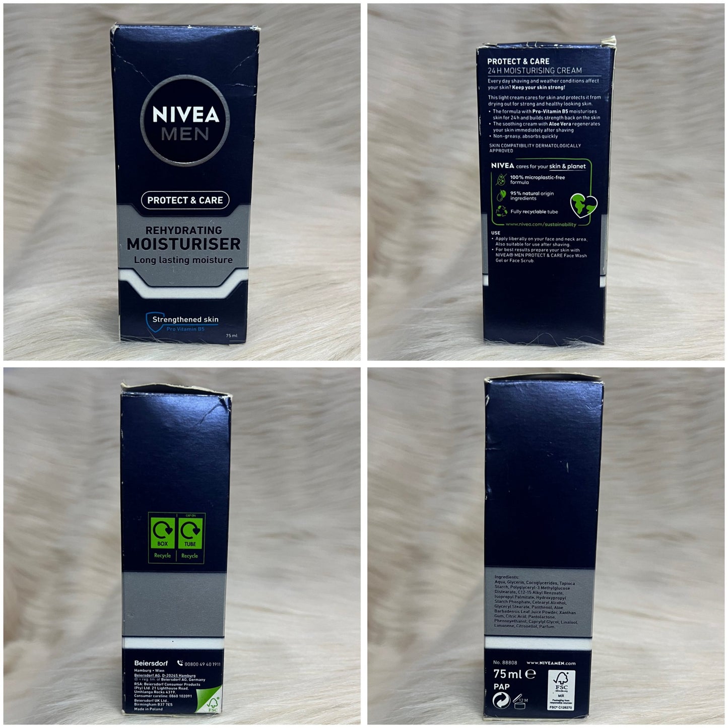 NIVEA MEN Protect & Care Rehydrating Moisturiser – 75ml