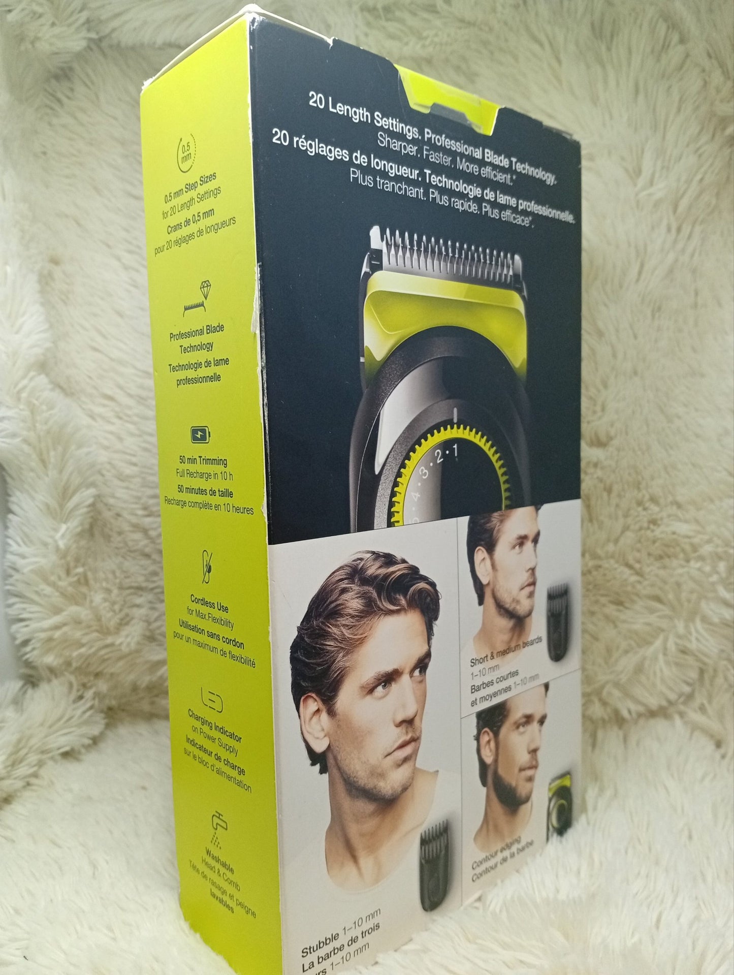 Braun Beard Trimmer Bt3221 Men Beard Trimmer and Hair Clipper, 20 Length Settings