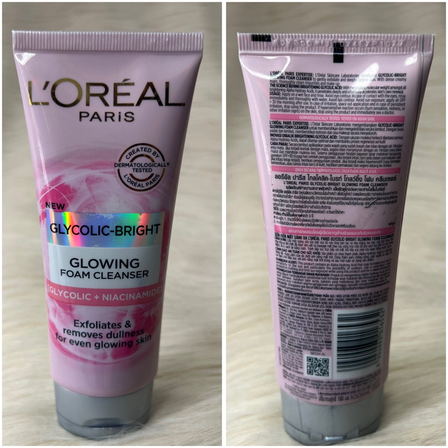 L’Oréal Paris Glycolic Bright Glowing Foam Cleanser 100ml