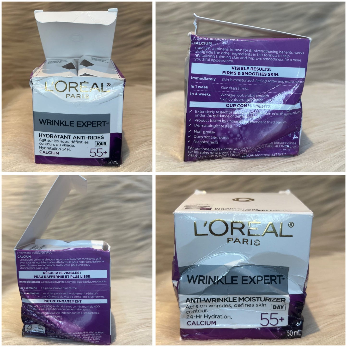 ( Discounted Product ) Loreal Wrinkle Expert Anti Wrinkle Day Cream 55+ 50ml
