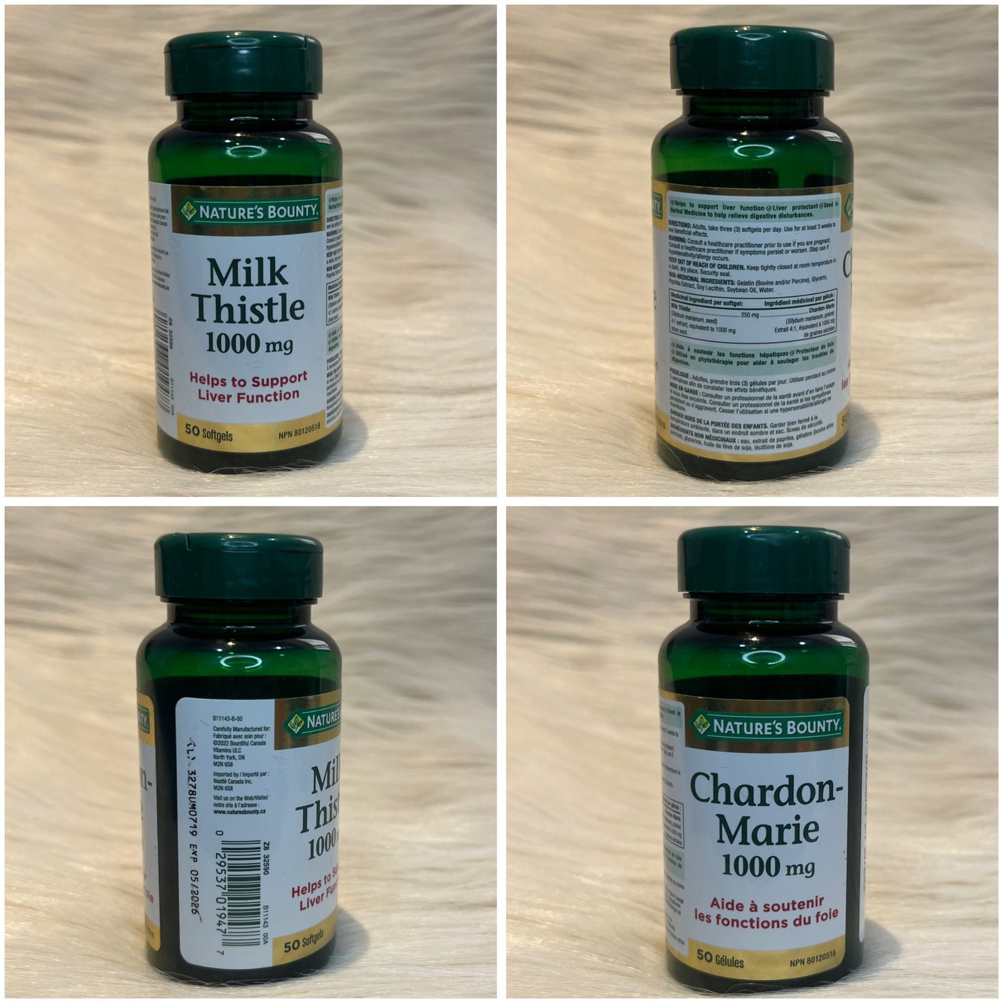 Nature’s Bounty Milk Thistle 1000mg – 50 Softgels