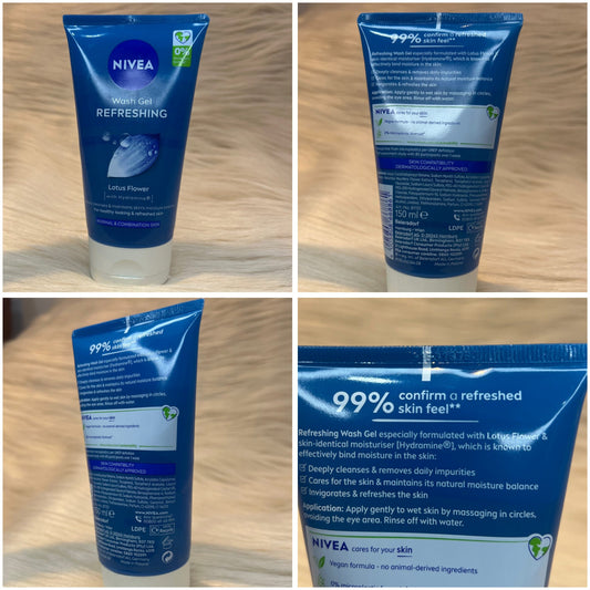 NIVEA Refreshing Facial Wash Gel 150ml