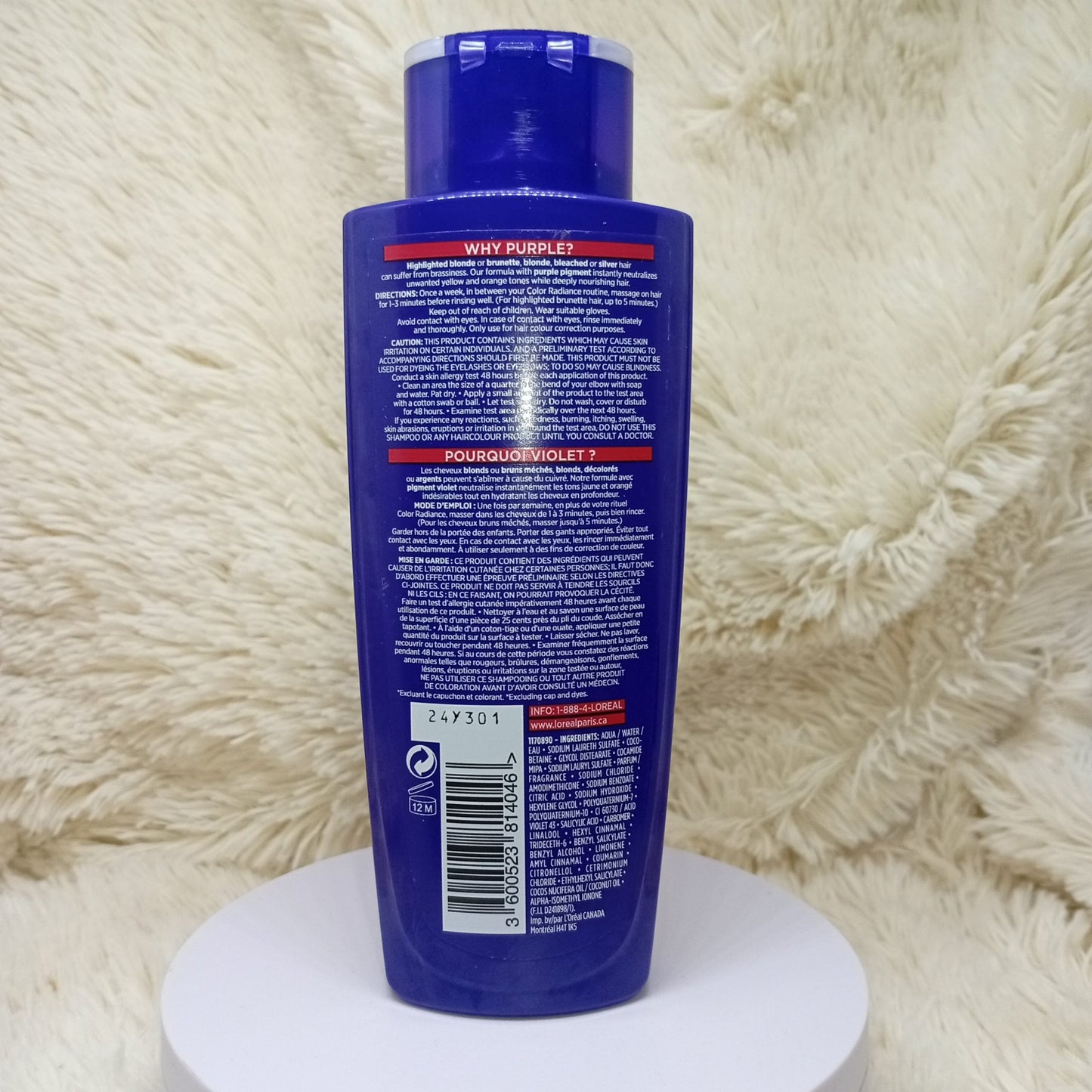 L’Oréal Paris Purple Shampoo 200ml