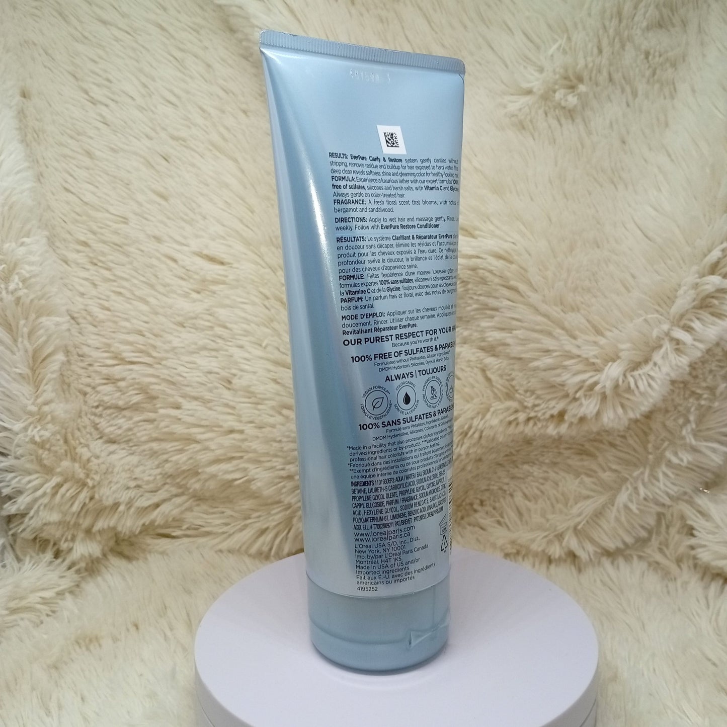 L’Oréal EverPure Clarify Sulfate-Free Shampoo 200ml