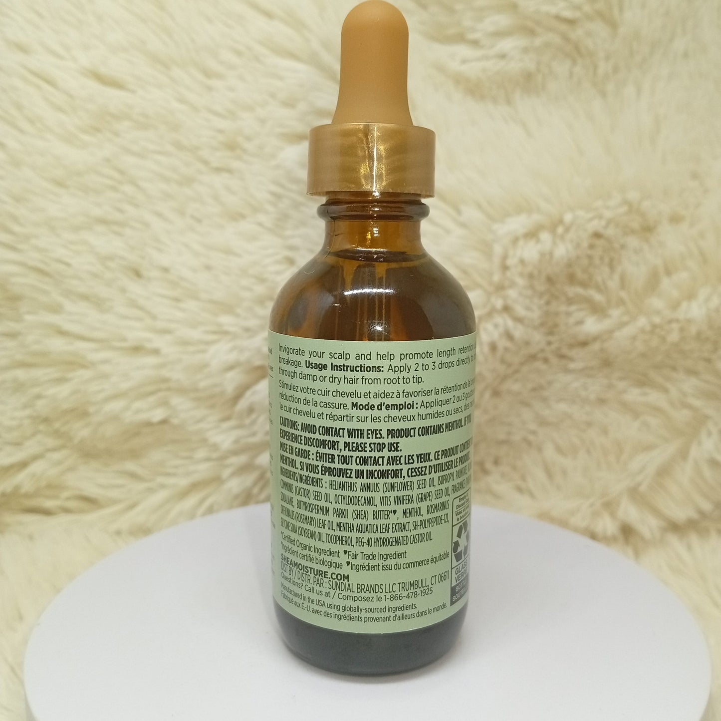 SheaMoisture Rosemary & Vegan Collagen Hair Oil 59ml