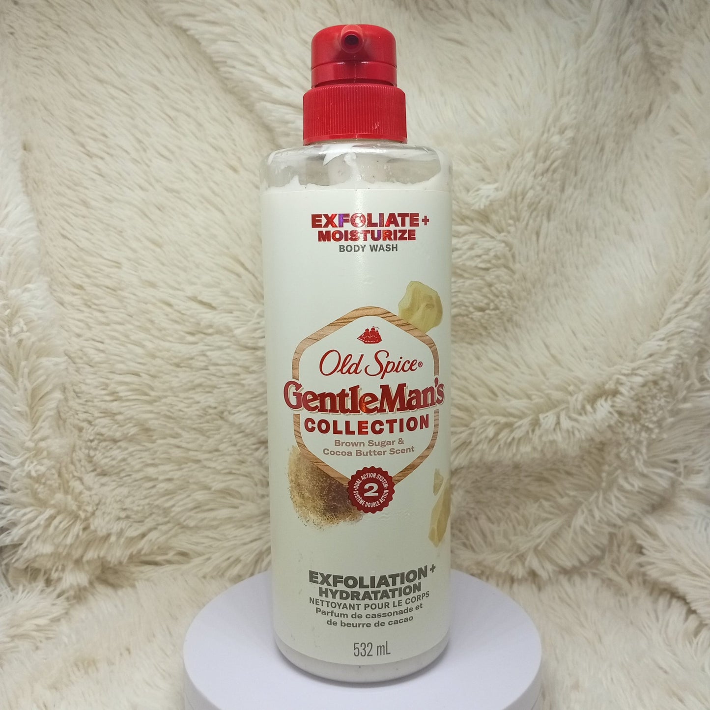 Old Spice Gentleman’s Collection Exfoliating Body Wash – Brown Sugar & Cocoa Butter (532ml)