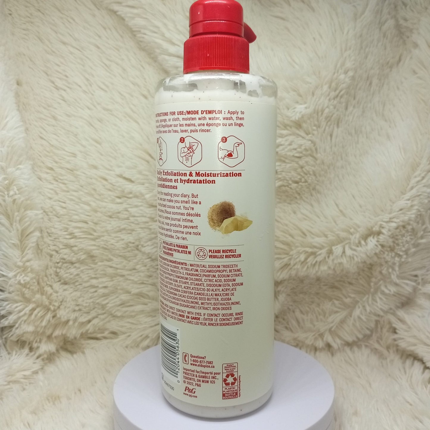Old Spice Gentleman’s Collection Exfoliating Body Wash – Brown Sugar & Cocoa Butter (532ml)