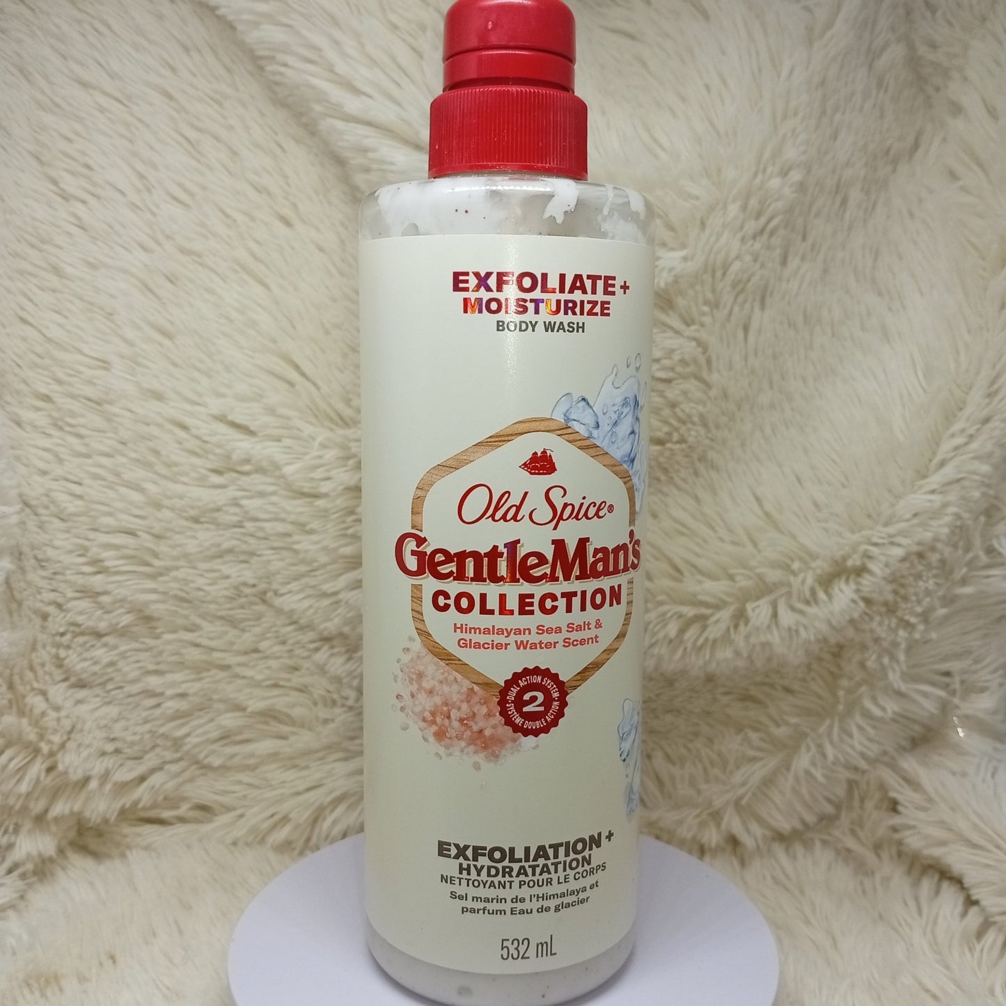 Old Spice Gentleman’s Blend Exfoliating Body Wash – Himalayan Sea Salt (532ml)