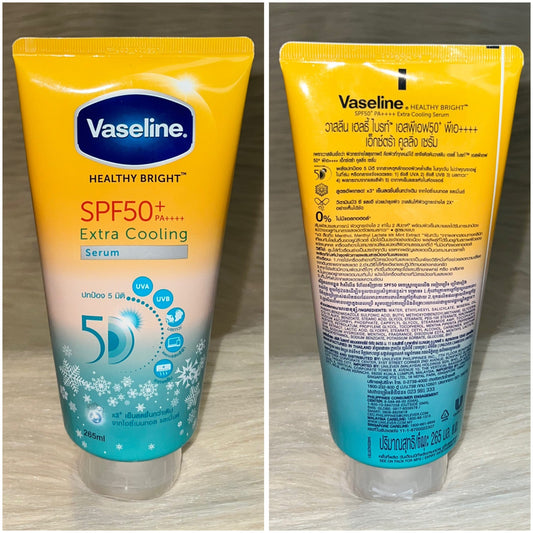 Vaseline Healthy Bright Extra Cooling Serum SPF50+ 265ml