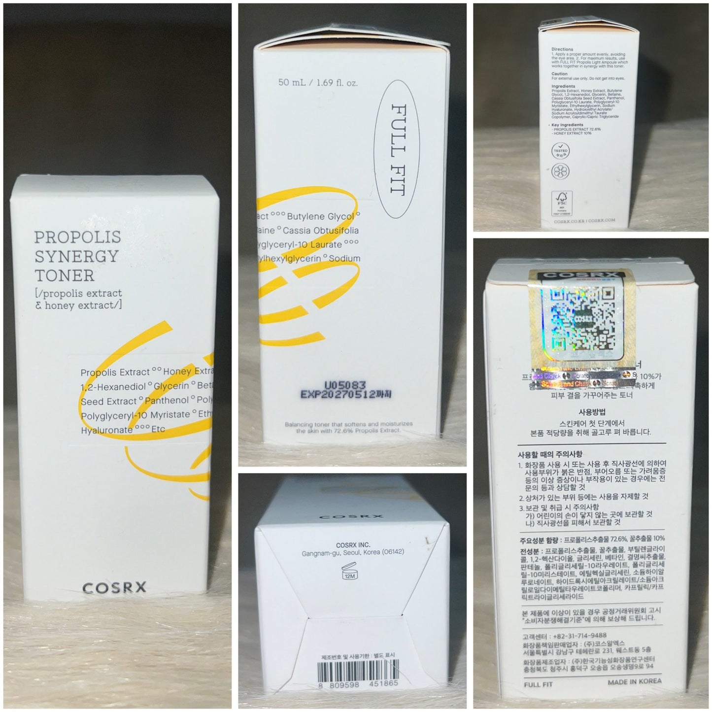 COSRX Full Fit Propolis Synergy Toner