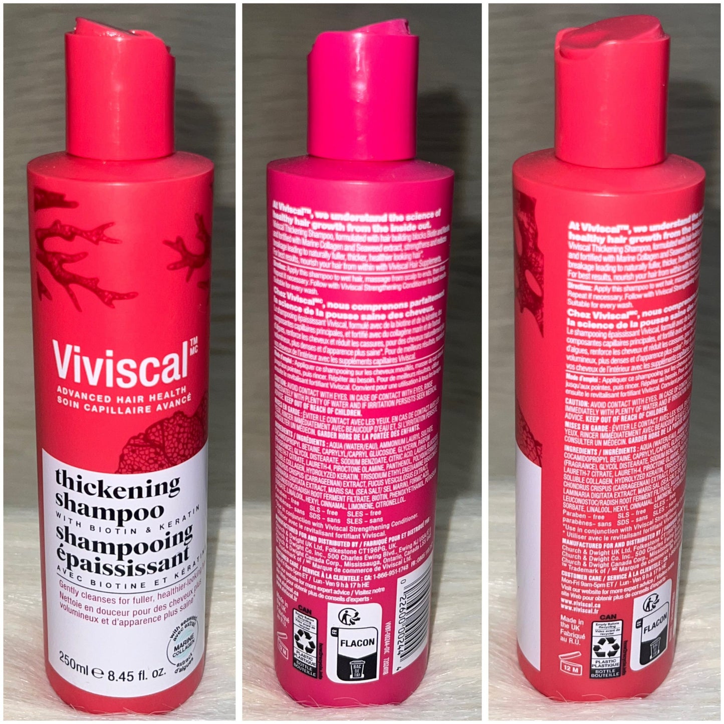 Viviscal Thickening Shampoo with Biotin &amp; Keratin 250ml