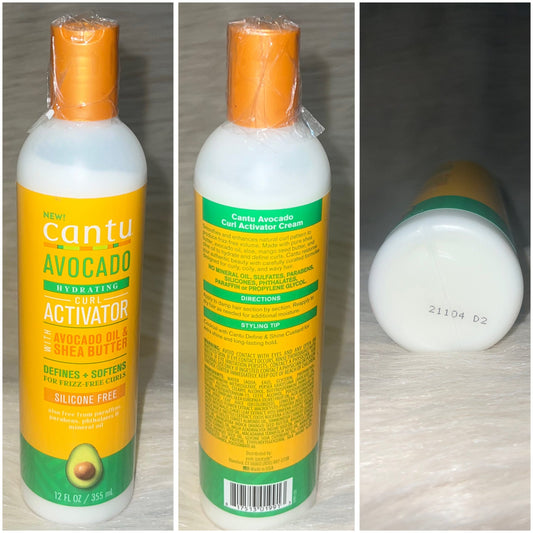 Cantu Avocado Hydrating Curl Activator Cream 355ml