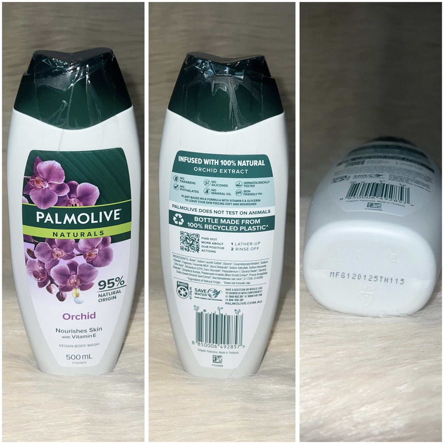Palmolive Naturals Orchid Body Wash 500ml